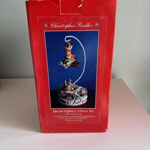 Christopher Radko Special Delivery 3-Piece Set Macy's Exclusive 2005 Box Faded